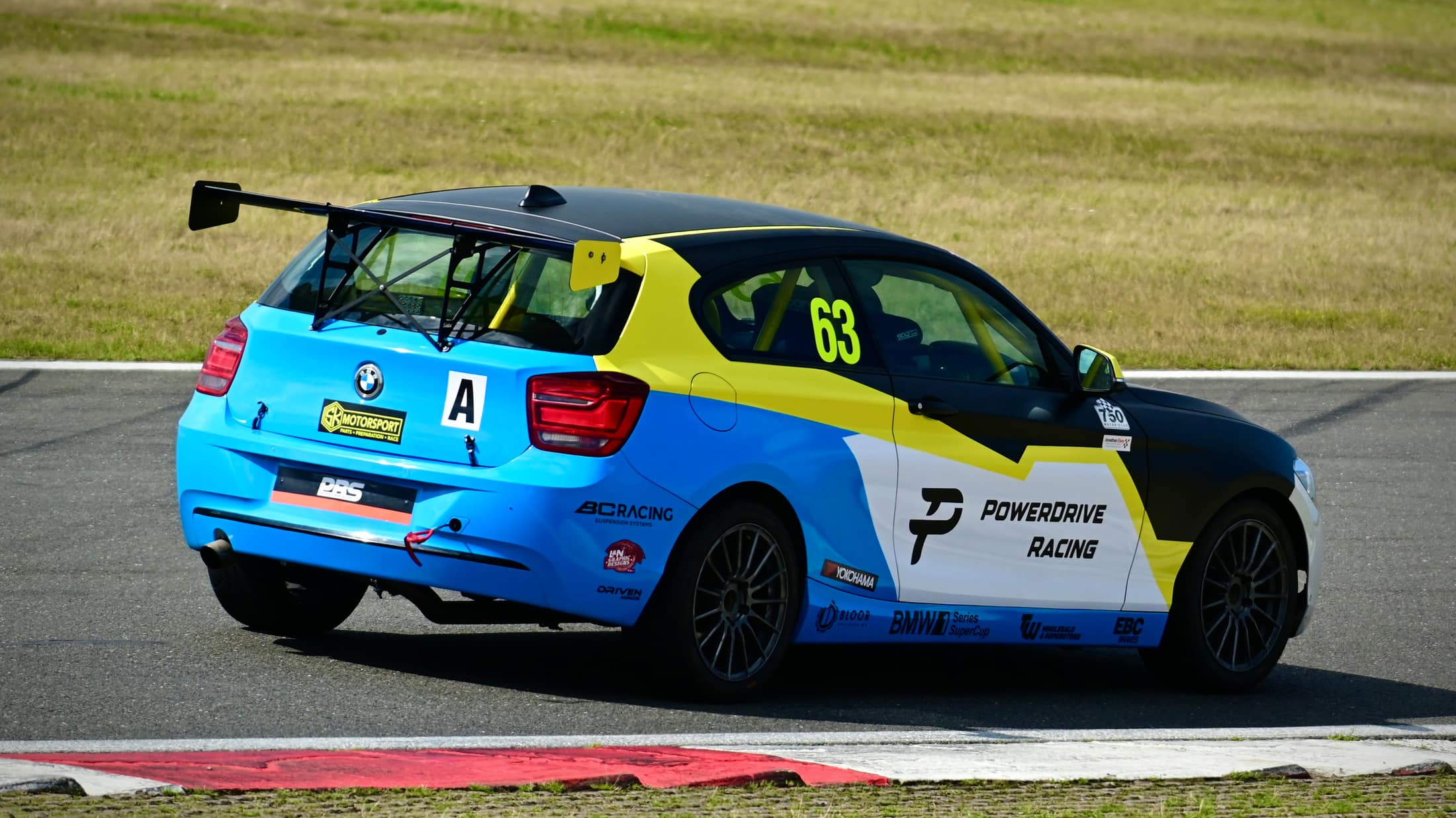 Second view of the PowerDrive Racing car