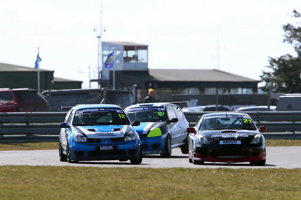 Championship moment at Snetterton