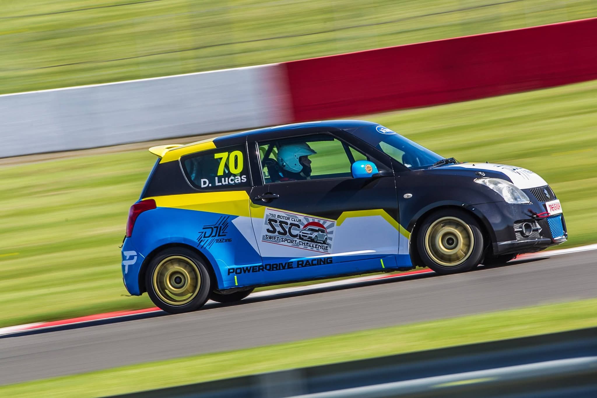 Darren Lucas taking on his Swift Sport for the first time